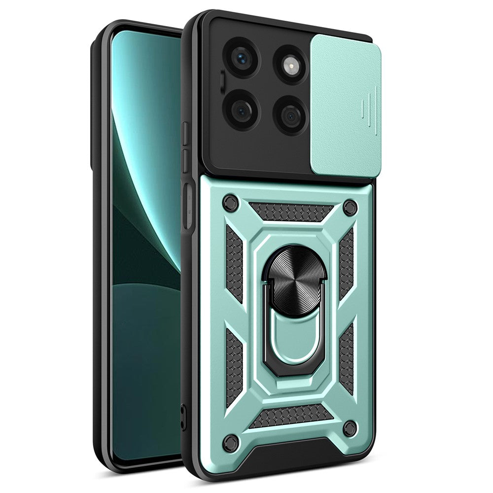 Til Honor X8b 4G Cover PC+TPU Kamera Beskyttelse Telefon Cover Indbygget Støtteben