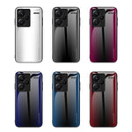 Hærdet glas + TPU-beskyttelsescover til Xiaomi Redmi Note 13 Pro+ 5G med kulfiberstruktur