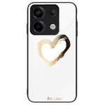 Phone Case for Xiaomi Redmi Note 13 Pro 5G / Poco X6 5G Cover Pattern Printing Tempered Glass+PC+TPU Shell