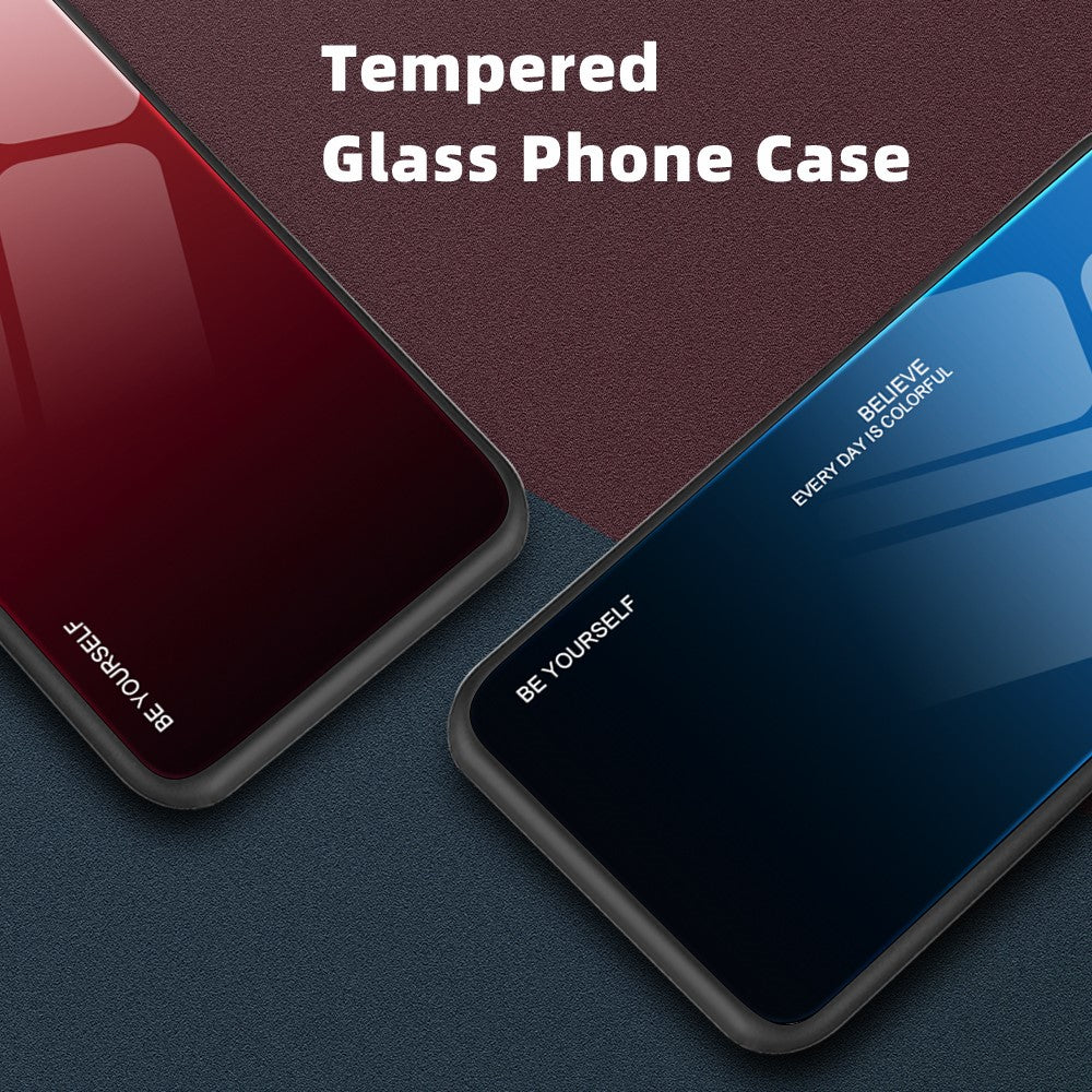 For Xiaomi Redmi Note 13 5G Tempered Glass Back Cover Anti-Scratch Phone Case