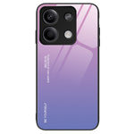 For Xiaomi Redmi Note 13 5G Tempered Glass Back Cover Anti-Scratch Phone Case