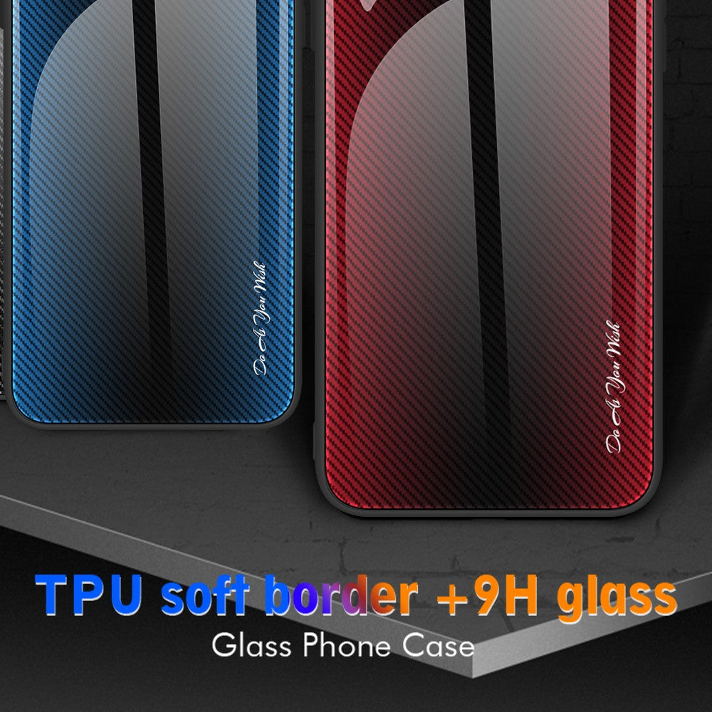 For Xiaomi Redmi Note 13 4G Case Tempered Glass+TPU Drop-proof Phone Cover