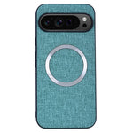 For Google Pixel 9 Pro XL Case TPU+Cloth Fall Protection Phone Cover Powerful Magnetic