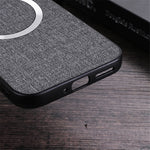 For Google Pixel 9 Pro XL Case TPU+Cloth Fall Protection Phone Cover Powerful Magnetic