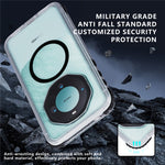 REDPEPPER CC Series For Huawei Mate 60 Pro Magnetic Clear Phone Cover IP68 Waterproof Case