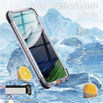 REDPEPPER CC Series For Huawei Mate 60 Pro Magnetic Clear Phone Cover IP68 Waterproof Case