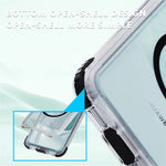 REDPEPPER CC Series For Huawei Mate 60 Pro Magnetic Clear Phone Cover IP68 Waterproof Case