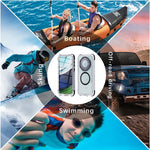 REDPEPPER CC Series For Huawei Mate 60 Pro Magnetic Clear Phone Cover IP68 Waterproof Case
