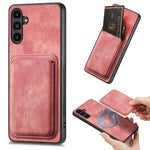 For Samsung Galaxy A05s 4G Magnetic Case Leather Back Cover with Detachable Card Holder
