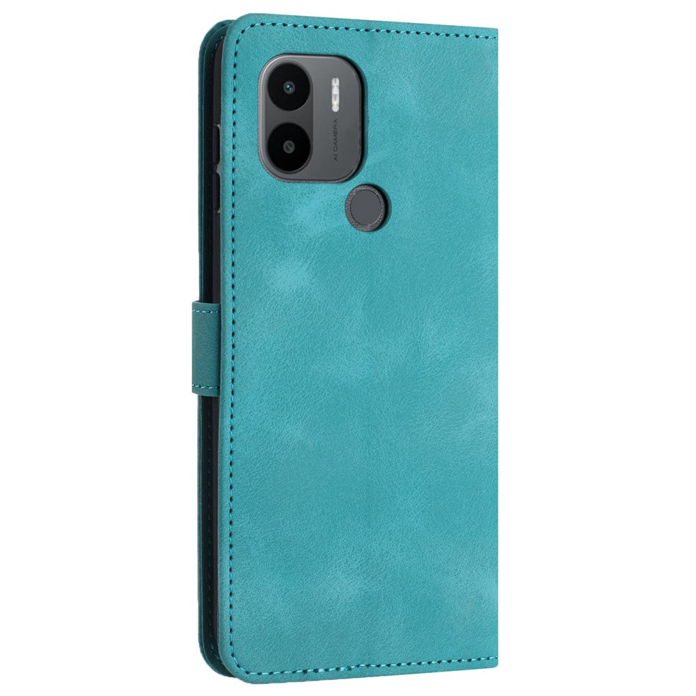 For Xiaomi Redmi A1+ 4G / A2+ 4G / Poco C50 4G Case Skin Feel Leather Wallet Phone Cover