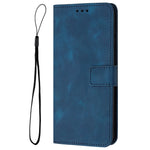 For Xiaomi Redmi A3 4G / Poco C61 4G Case Solid Color PU Leather Stand Magnetic Closure Phone Cover