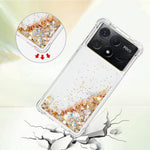 For Xiaomi Poco X6 Pro 5G / Redmi K70E 5G TPU Case Glitter Quicksand Shockproof Phone Back Cover