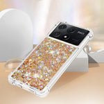 For Xiaomi Poco X6 Pro 5G / Redmi K70E 5G TPU Case Glitter Quicksand Shockproof Phone Back Cover
