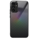Samsung Galaxy A15 4G / 5G-skal Mönstertryck Härdat glas + TPU + PC Reptåligt mobilskal