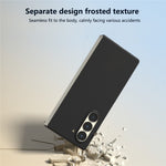 Til Samsung Galaxy Z Fold6 5G PC-etui Hudvenlig Anti-ridse Sammenklappelig Telefoncover