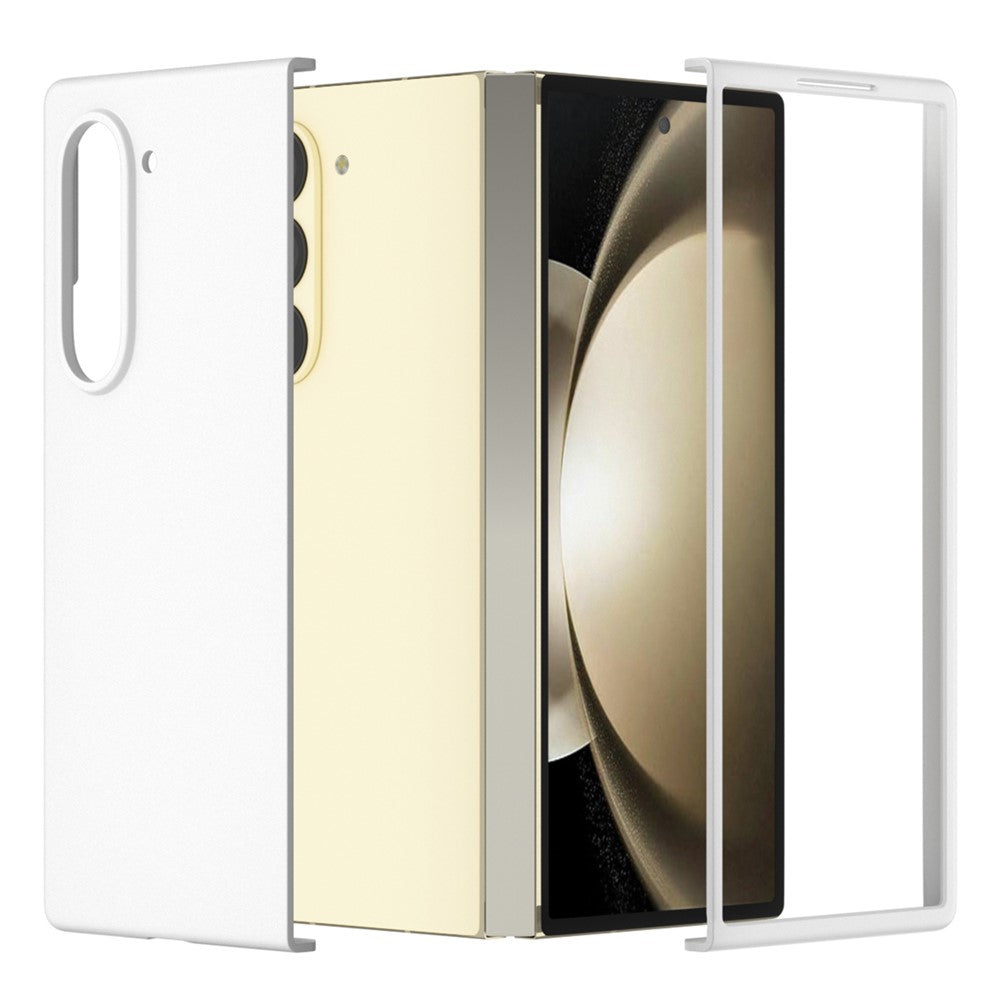 Til Samsung Galaxy Z Fold6 5G PC-etui Hudvenlig Anti-ridse Sammenklappelig Telefoncover