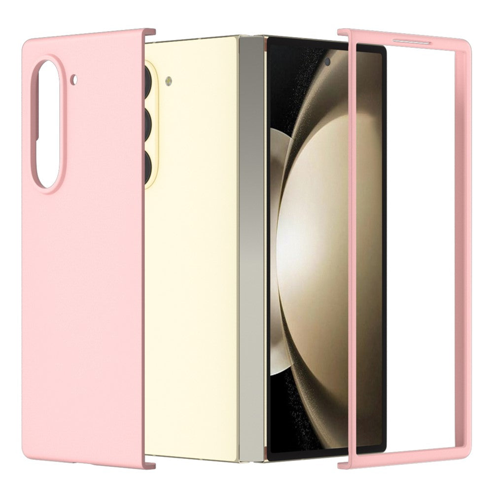 Til Samsung Galaxy Z Fold6 5G PC-etui Hudvenlig Anti-ridse Sammenklappelig Telefoncover