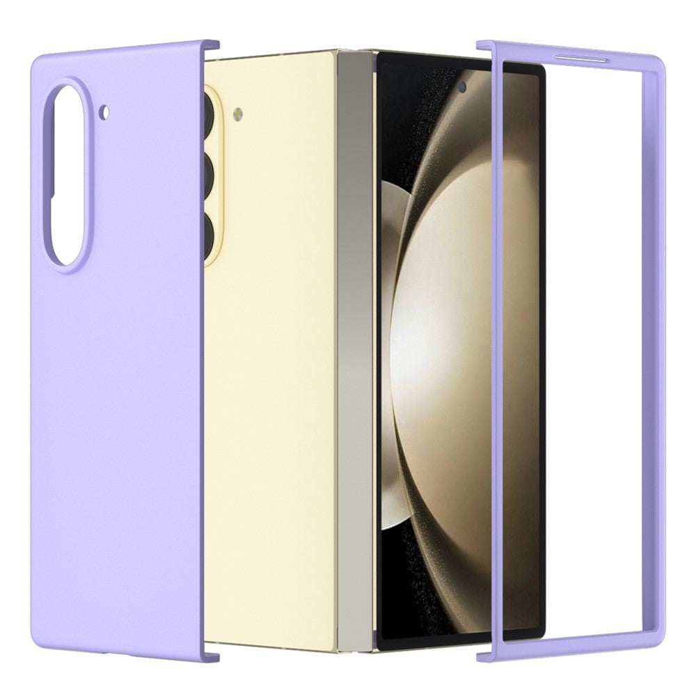 Til Samsung Galaxy Z Fold6 5G PC-etui Hudvenlig Anti-ridse Sammenklappelig Telefoncover
