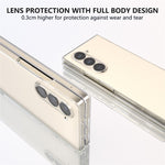 Til Samsung Galaxy Z Fold6 5G PC Cover Ridsefrit Klart Sammenklappeligt Telefoncover