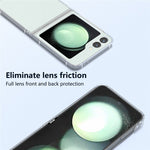 For Samsung Galaxy Z Flip7 FE 5G / Z Flip6 5G Case Transparent Hard PC Protective Phone Cover