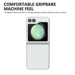 For Samsung Galaxy Z Flip7 FE 5G / Z Flip6 5G Case Transparent Hard PC Protective Phone Cover