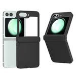 For Samsung Galaxy Z Flip7 FE 5G / Z Flip6 5G Case Skin-touch PC Phone Cover with Hinge Protection