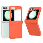 For Samsung Galaxy Z Flip7 FE 5G / Z Flip6 5G Case Skin-touch PC Phone Cover with Hinge Protection