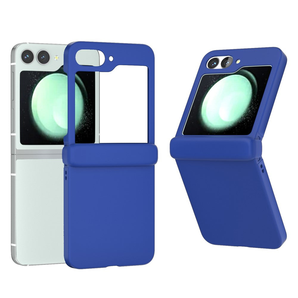 For Samsung Galaxy Z Flip7 FE 5G / Z Flip6 5G Case Skin-touch PC Phone Cover with Hinge Protection