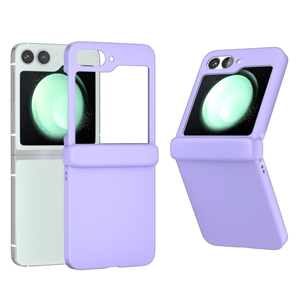 For Samsung Galaxy Z Flip7 FE 5G / Z Flip6 5G Case Skin-touch PC Phone Cover with Hinge Protection