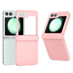 For Samsung Galaxy Z Flip7 FE 5G / Z Flip6 5G Case Skin-touch PC Phone Cover with Hinge Protection