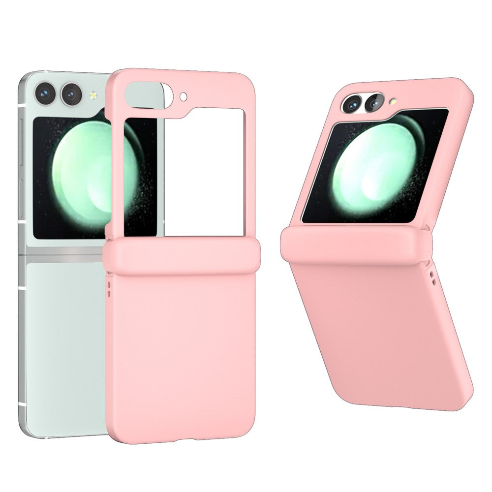 For Samsung Galaxy Z Flip7 FE 5G / Z Flip6 5G Case Skin-touch PC Phone Cover with Hinge Protection