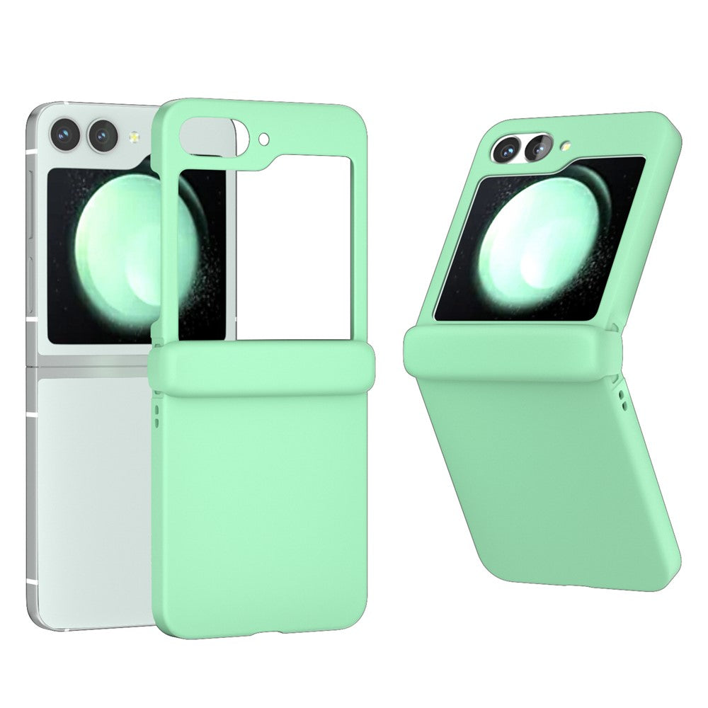 For Samsung Galaxy Z Flip7 FE 5G / Z Flip6 5G Case Skin-touch PC Phone Cover with Hinge Protection