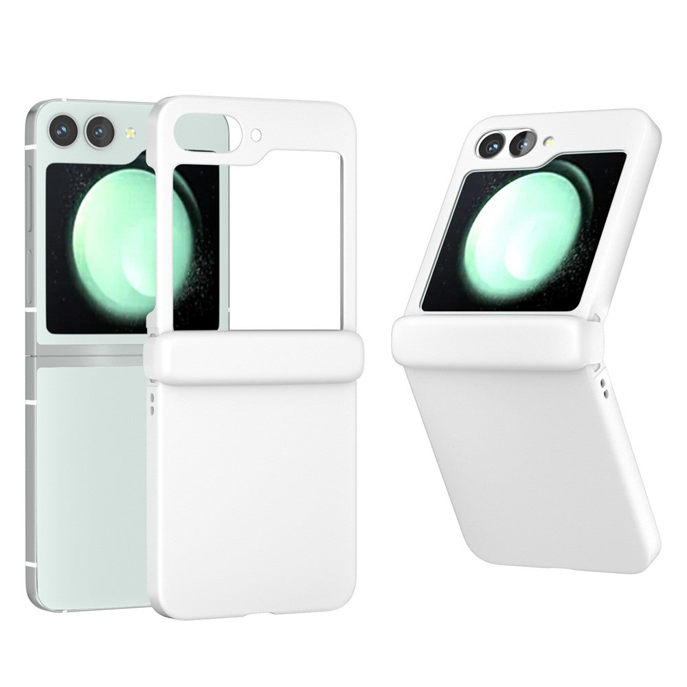 For Samsung Galaxy Z Flip7 FE 5G / Z Flip6 5G Case Skin-touch PC Phone Cover with Hinge Protection