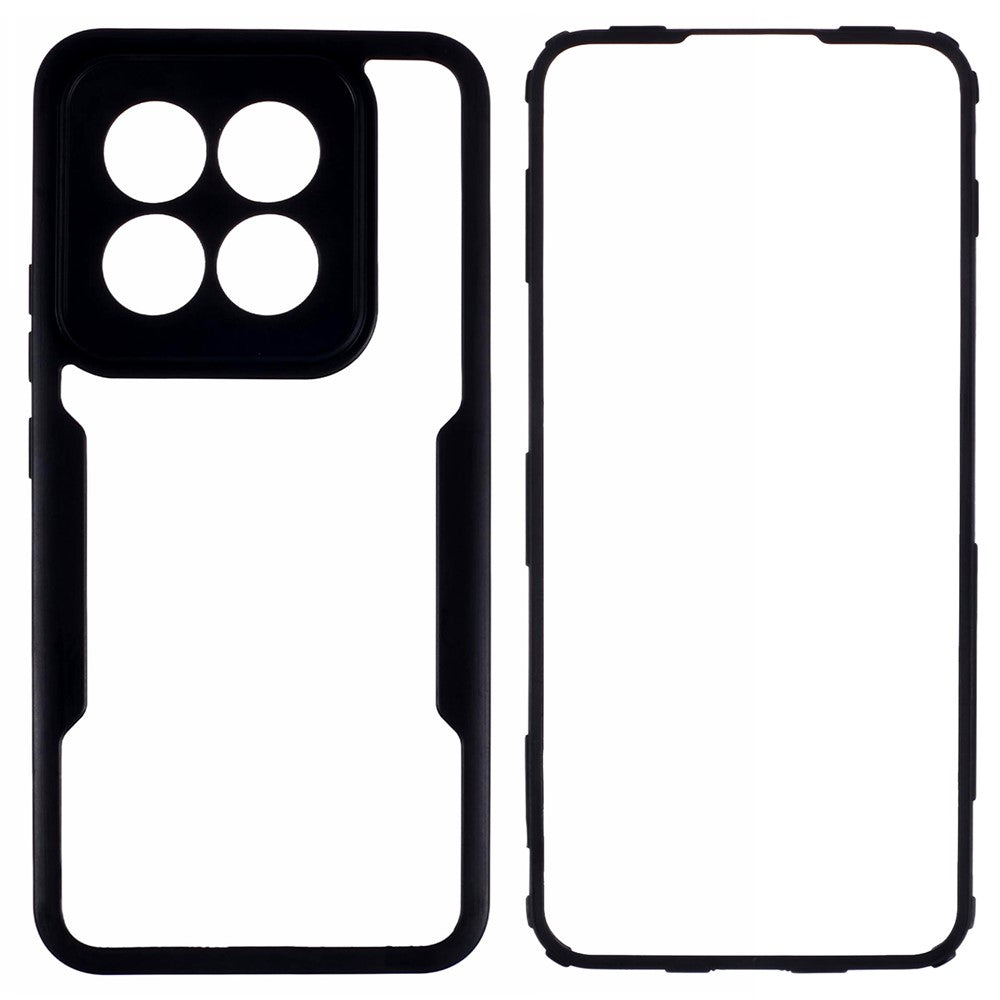 For Xiaomi 14 Pro Case Fully Wrapped Acrylic + TPU Phone Shell