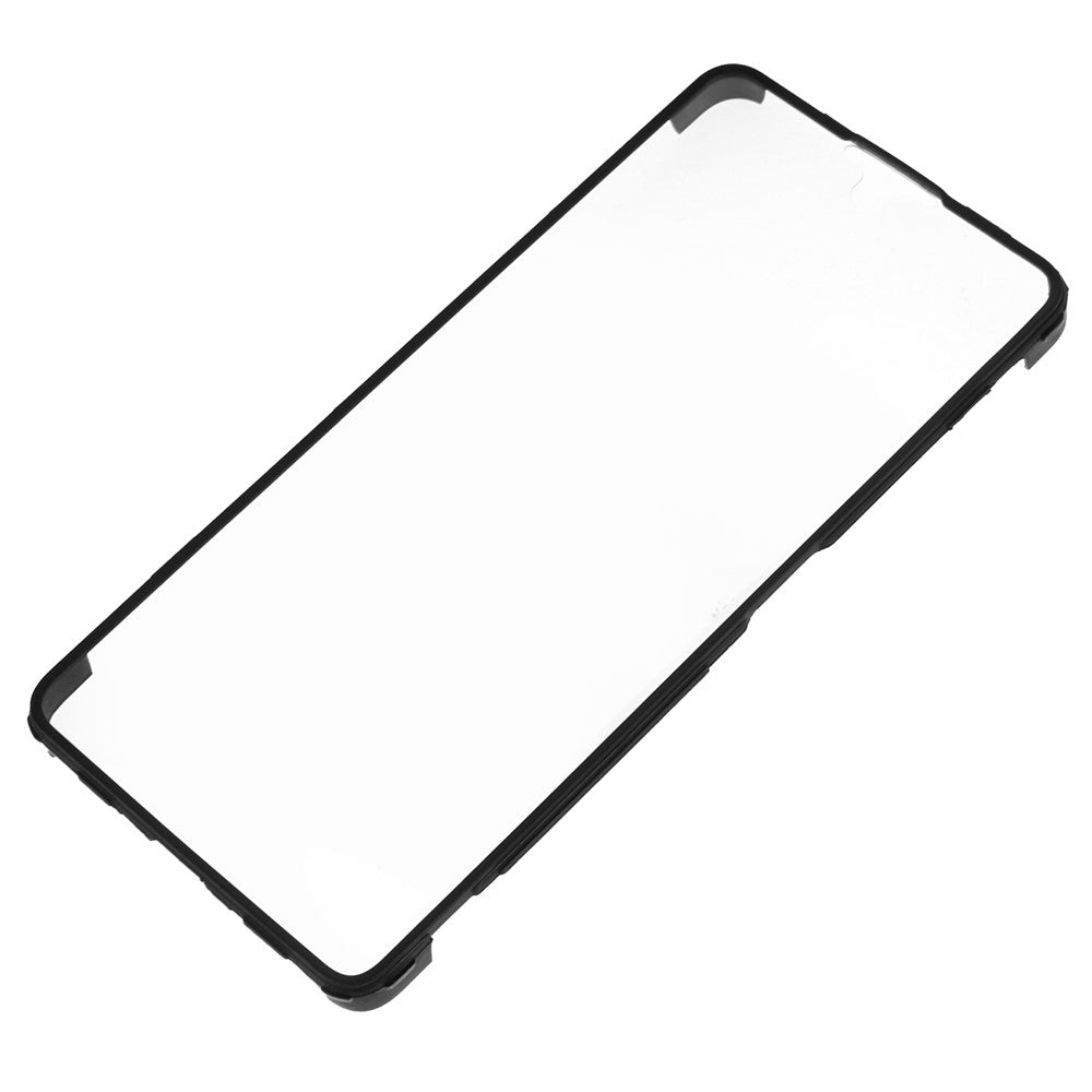 For Xiaomi Redmi Note 13 Pro 4G / Poco M6 Pro 4G Case Shockproof Phone Shell with Built-in Screen Protector, Black