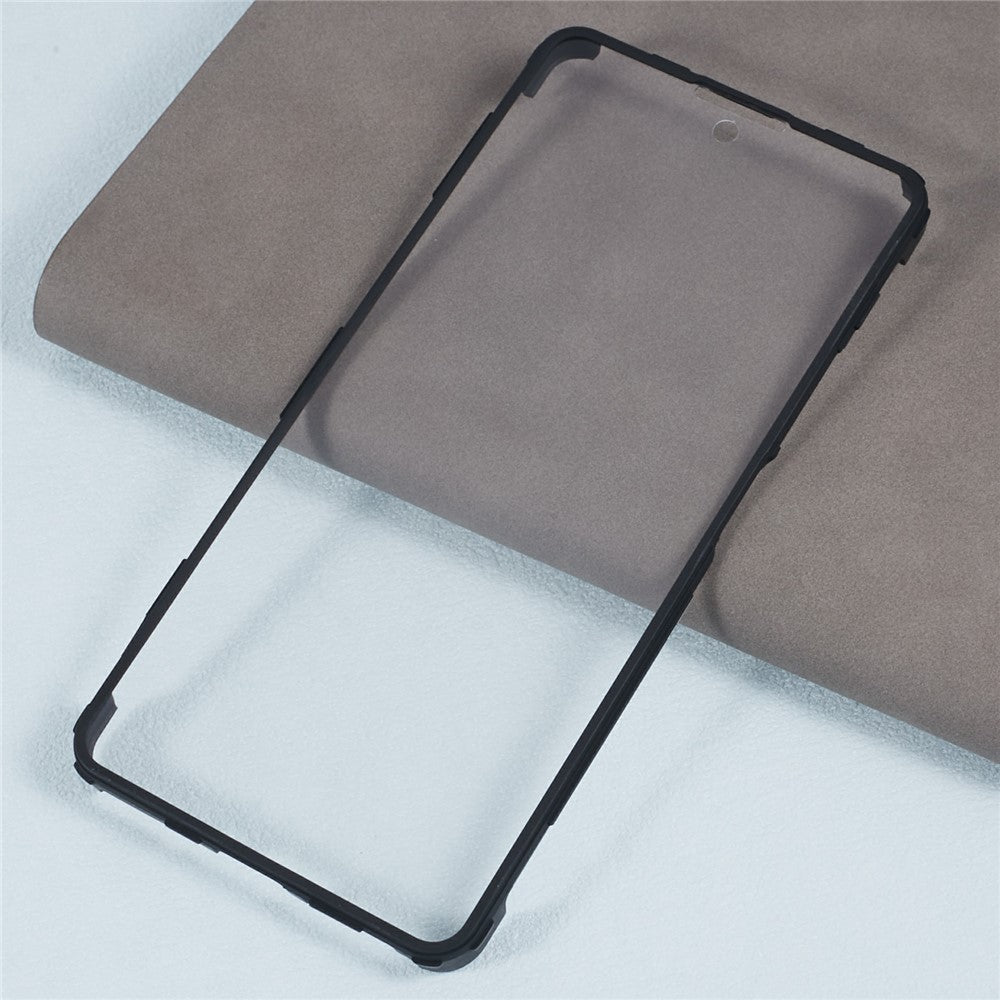 For Xiaomi Redmi Note 13 5G Phone Cover Acrylic + TPU Shockproof Back Case with  PET Screen Film