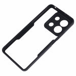 For Xiaomi Redmi Note 13 4G Case Anti-Drop Protective Acrylic + TPU Phone Shell, Black