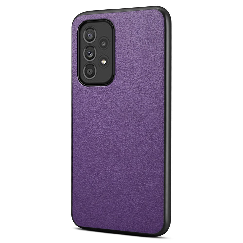 Samsung Galaxy A33 5G mobilskal Kalvstruktur PU+TPU+PC Stoppsäkert Skal
