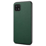 For Samsung Galaxy A22 5G (EU Version) Case PU Leather Fingerprint-Resistant Back Cover
