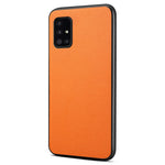 Til Samsung Galaxy A51 4G SM-A515 Etui PU Læder+PC+TPU Slim-Fit Telefoncover
