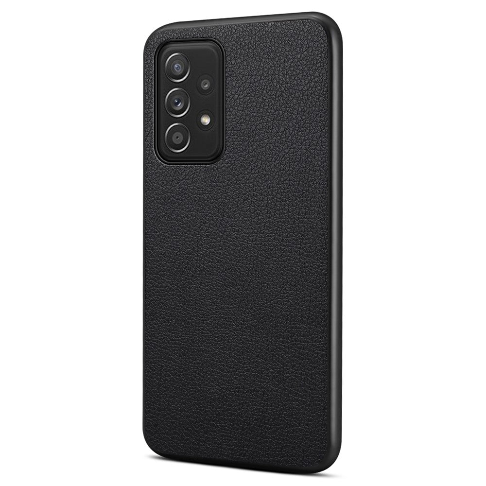 For Samsung Galaxy A52 4G / 5G / A52s 5G Phone Case PU Leather Calf Texture Anti-Scratch Back Cover