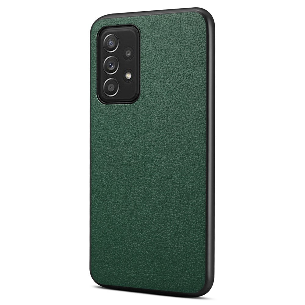 For Samsung Galaxy A52 4G / 5G / A52s 5G Phone Case PU Leather Calf Texture Anti-Scratch Back Cover