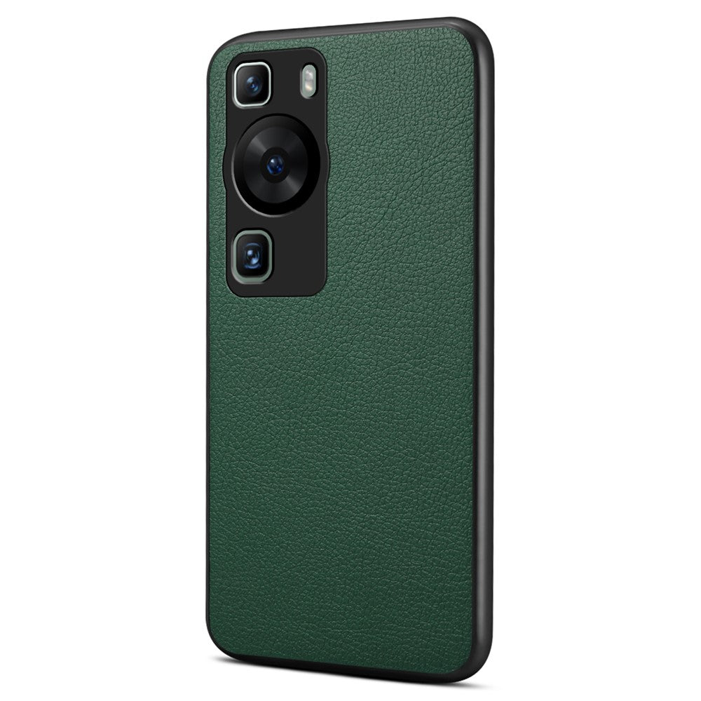 Huawei P60 / P60 Pro-skal PU+PC+TPU Hybrid Fallsäkert Mobilmobilskydd