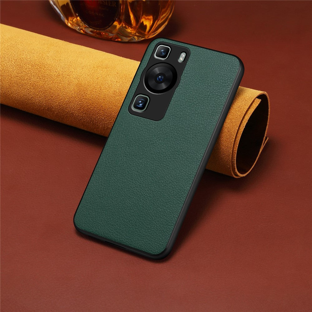 Huawei P60 / P60 Pro-skal PU+PC+TPU Hybrid Fallsäkert Mobilmobilskydd