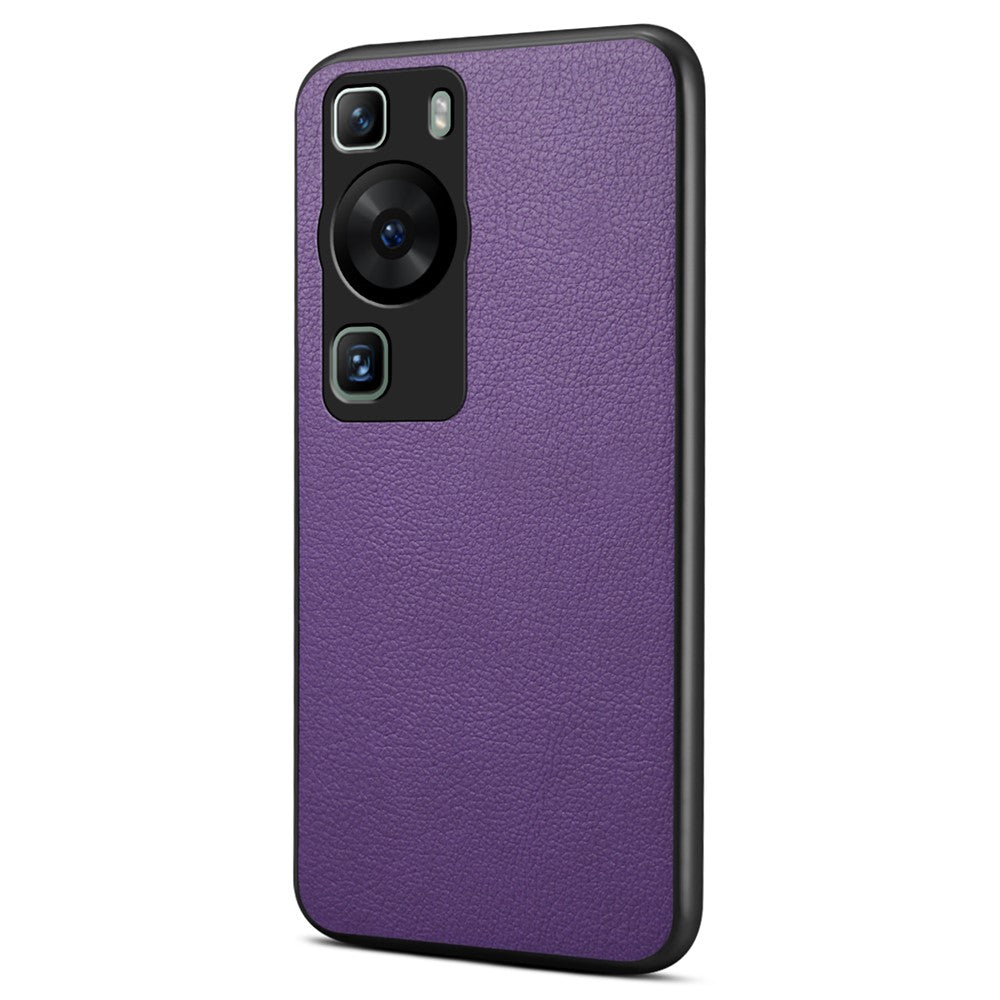 Huawei P60 / P60 Pro-skal PU+PC+TPU Hybrid Fallsäkert Mobilmobilskydd