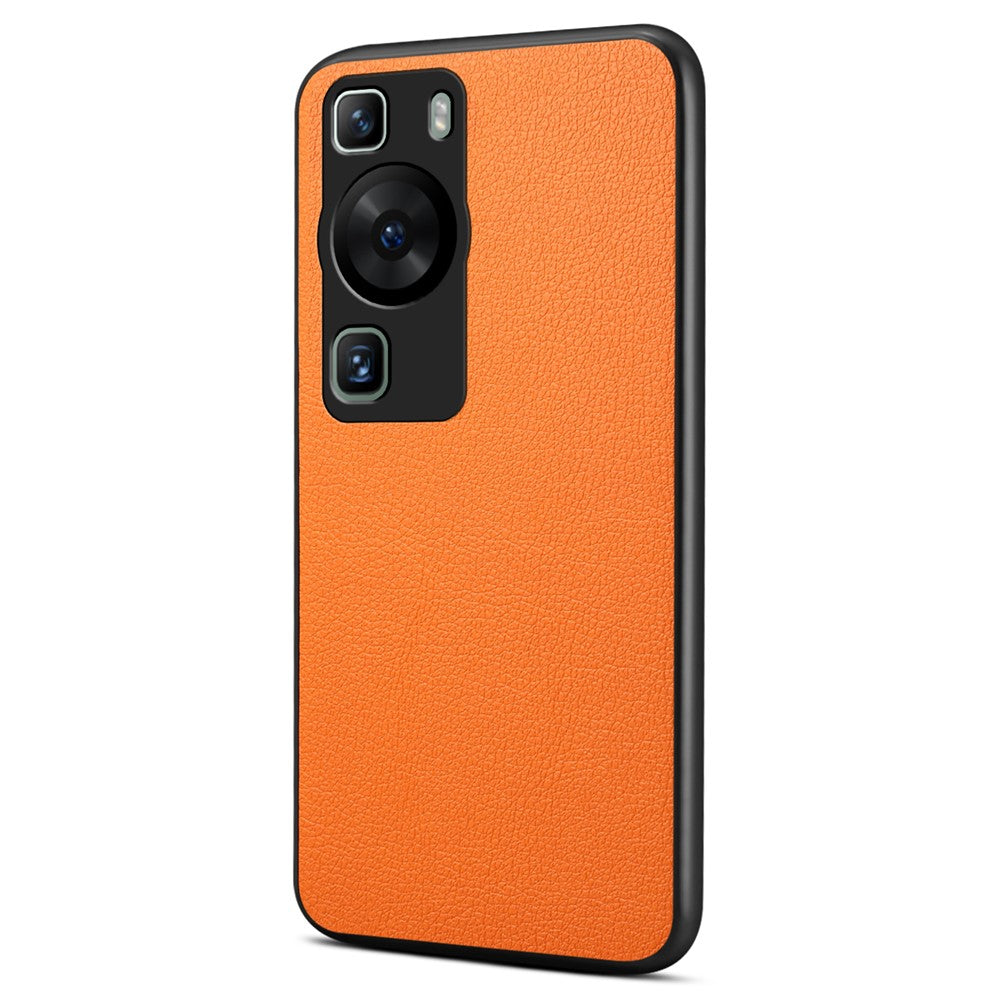 Huawei P60 / P60 Pro-skal PU+PC+TPU Hybrid Fallsäkert Mobilmobilskydd