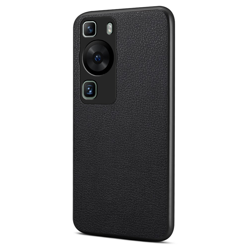 Huawei P60 / P60 Pro-skal PU+PC+TPU Hybrid Fallsäkert Mobilmobilskydd