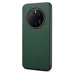 Huawei Mate 50 Pro 4G-skal Läderbelagt PC+TPU Skyddande mobilskal