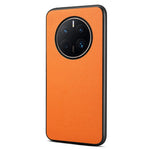 Huawei Mate 50 Pro 4G-skal Läderbelagt PC+TPU Skyddande mobilskal