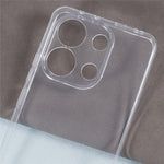 For Xiaomi Redmi Note 13 4G TPU Case Clear Watermark-Free 2.0mm Protective Phone Shell